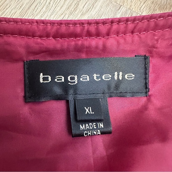 Bagatelle Pink Studded Suede Leather Jacket - Picture 3 of 13